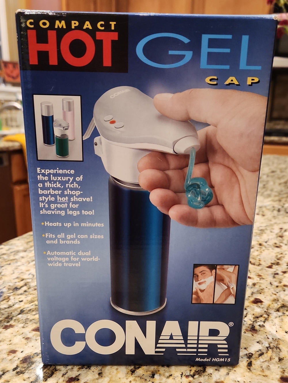 Conair Hot Gel Cap Hair Removal Warmer